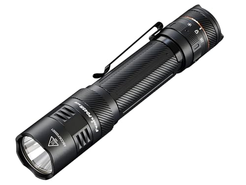 Fenix PD45R ACE Extrem Helle Taschenlampe Led Aufladbar,3200 Lumen,6000 mAh Batterie Akku,18W USB-C Schnellladungakku,410m Wasserdicht Taktische Lampe,EDC Outdoor Camping Survival Jagd,Wiederaufladbar von Fenix