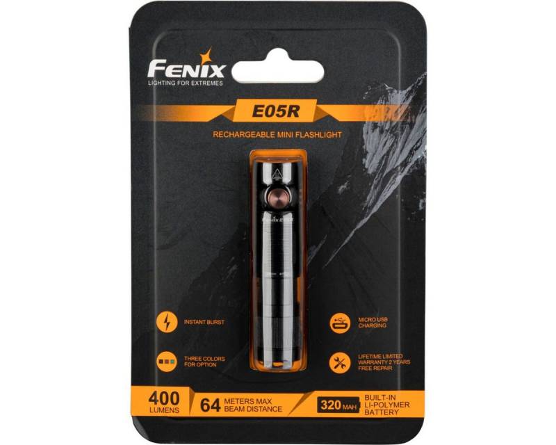 Fenix Taschenlampe E05R 400 lm Taschenlampe von Fenix