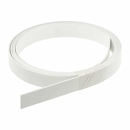 Flachleiste Abdeckleiste Fensterleiste 25mm breit 6m lang Kunststoff Flachprofil von Fenster-hammer
