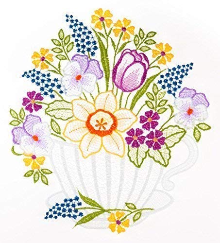 Fensterbild Kaffeetasse farbig 22 x 24 cm aus Plauener Spitze Fensterdeko Fensterschmuck Bilder Handarbeit Deko Fenster Fensterbild Kaffeetasse farbig 22 x 24 cm aus Plauener Spitze Fensterdeko Fensterschmuck Bilder Handarbeit Deko Fenster von Fensterdekoration