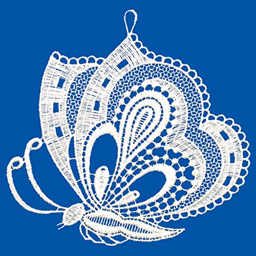 Plauener Spitze Fensterbild "Schmetterling" Fensterschmuck Fensterdeko Bilder Deko Plauener Spitze Fensterbild "Schmetterling" Fensterschmuck Fensterdeko Bilder Deko von Fensterdekoration
