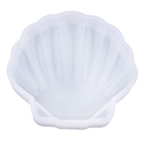 Fenteer / Muschelformen Silikonform Backform Kuchenform Zucker Fondant DIY, Meeresmuschel, 88x78x20mm von Fenteer
