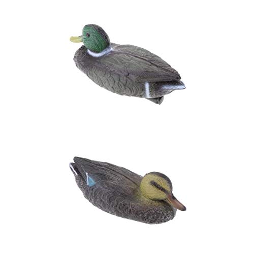 Fenteer 1 Paar Schwimmend Ente Jagd Garten Teich Vogelschreck Vogelscheuche für Garten Hof Fenteer 1 Paar Schwimmend Ente Jagd Garten Teich Vogelschreck Vogelscheuche für Garten Hof von Fenteer