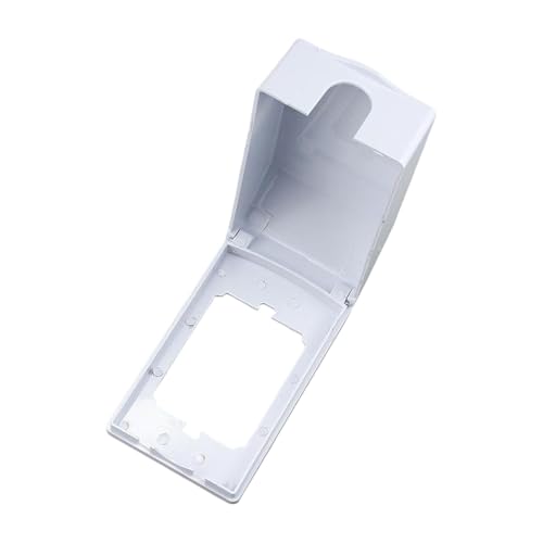 Fenteer 120 Typ Wasserdichte Steckdosenabdeckung Schalterschutzbox für Küchenersatzteile Professionelle 5,6 x 3,3 x 1,8 Zoll vertikale Montage, Weiß von Fenteer