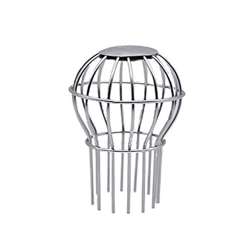 Fenteer 304 Ablauf Outdoor Dach Anti-Blocking Linie Kappe Filter Sieb Rinnenschutz Blatt Filter Sieb Gutter Schutz reiniger Reinigung Werkzeug, 62mm Fenteer 304 Ablauf Outdoor Dach Anti-Blocking Linie Kappe Filter Sieb Rinnenschutz Blatt Filter Sieb Gutter Schutz reiniger Reinigung Werkzeug, 62mm von Fenteer