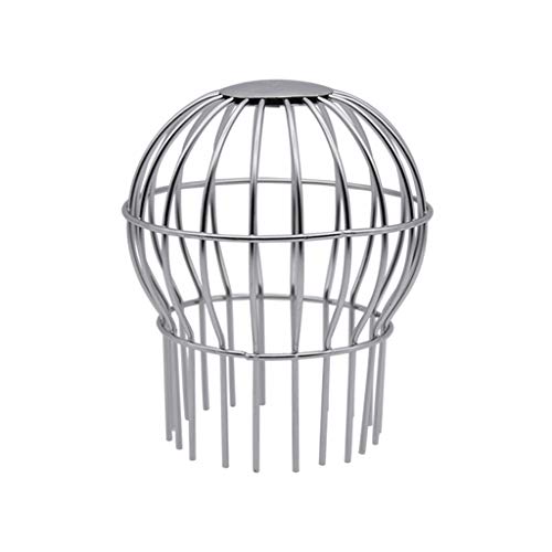 Fenteer 304 Ablauf Outdoor Dach Anti-Blocking Linie Kappe Filter Sieb Rinnenschutz Blatt Filter Sieb Gutter Schutz reiniger Reinigung Werkzeug, 96mm Fenteer 304 Ablauf Outdoor Dach Anti-Blocking Linie Kappe Filter Sieb Rinnenschutz Blatt Filter Sieb Gutter Schutz reiniger Reinigung Werkzeug, 96mm von Fenteer