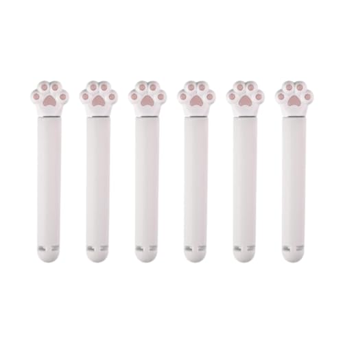 Fenteer 6X Dichtungsklammern Lebensmittelbeutelklemme Tragbare Wiederverwendbare Robuste Schwerdosis Versiegelungs Lebensmittelbeutel Clips für Snack Office, Weiß Fenteer 6X Dichtungsklammern Lebensmittelbeutelklemme Tragbare Wiederverwendbare Robuste Schwerdosis Versiegelungs Lebensmittelbeutel Clips für Snack Office, Weiß von Fenteer