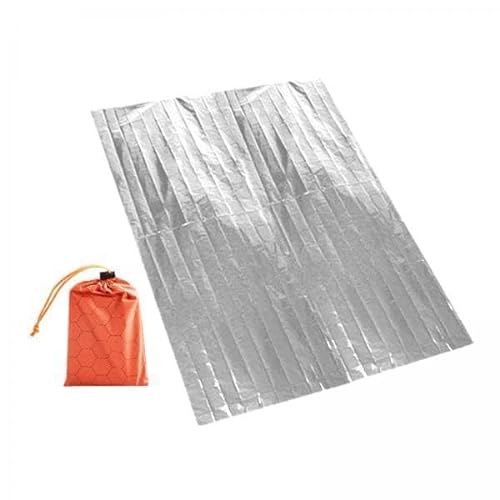 Fenteer 6xWaterproof Notfall Decken Warm Halten Erste Hilfe Ausrüstung Decke mit Beutel von Fenteer