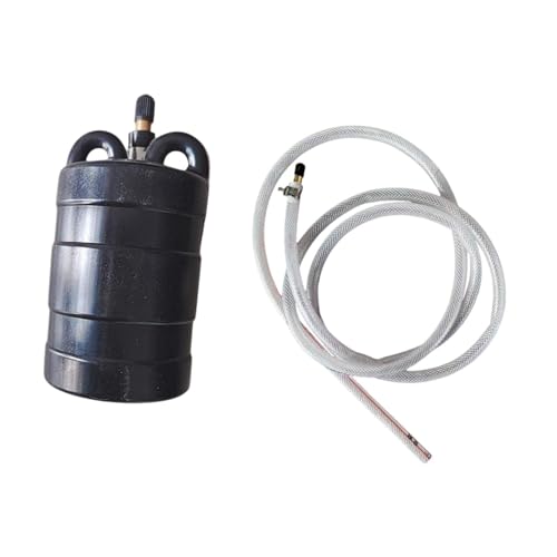 Fenteer Aufblasbarer Rohrstopfen inblechbarer Doppstopfen mit Verlängerung Rohr robustes, vielseitiger Stecker Abwassersteuerstopfen für pneumatische Stecker, Dn150mm von Fenteer