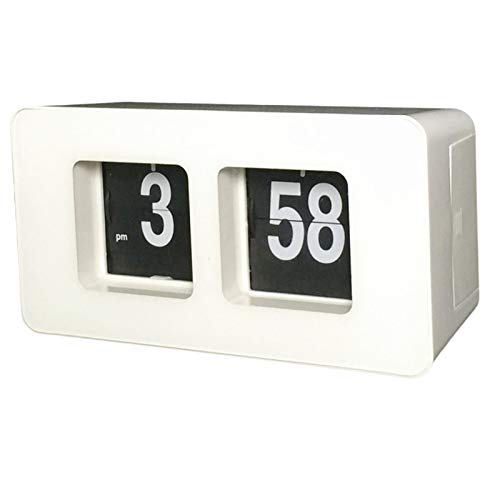 Fenteer Auto Flip Clock Schreibtisch Uhr Stumm Tisch Uhr Retro Flip Über Uhr Flip Interne Getriebe Betrieben Quarz Uhr Wanduhren dekorative - Schwarz Fenteer Auto Flip Clock Schreibtisch Uhr Stumm Tisch Uhr Retro Flip Über Uhr Flip Interne Getriebe Betrieben Quarz Uhr Wanduhren dekorative - Schwarz von Fenteer