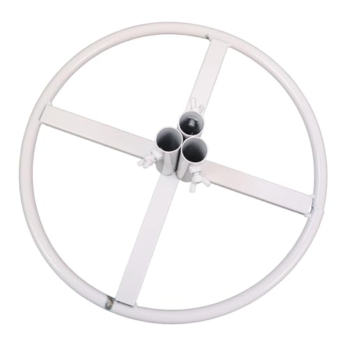 Fenteer Blumenstange Display Ständer Basis Hochzeitsproponzubehör Blumen in den Boden stabil Heavy DIY für Zuhause, Weiß 3 Löcher Fenteer Blumenstange Display Ständer Basis Hochzeitsproponzubehör Blumen in den Boden stabil Heavy DIY für Zuhause, Weiß 3 Löcher von Fenteer