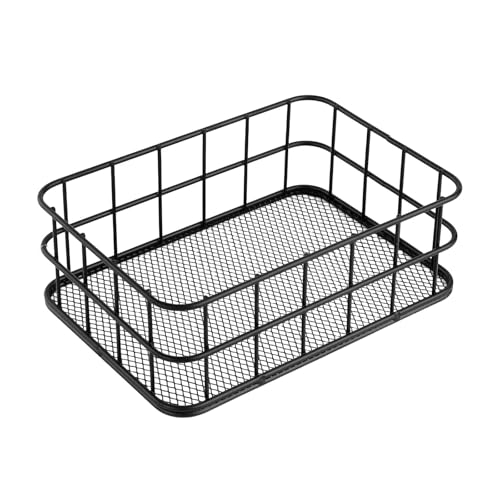 Fenteer Drahtkorb, Lebensmittelaufbewahrungskorb, großer Vorratsschrank-Organizer, Küchen-Organizer, Organizer-Behälter für Tischplatte, Tischplatte, S von Fenteer