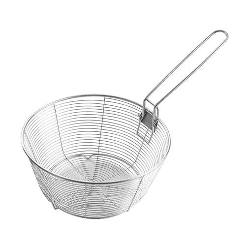 Fenteer Edelstahl Frittierkorb Mesh French Chip Frittorkorb Lebensmittel Präsentation Tabelle Multifunktionaler Sifter für, S Fenteer Edelstahl Frittierkorb Mesh French Chip Frittorkorb Lebensmittel Präsentation Tabelle Multifunktionaler Sifter für, S von Fenteer