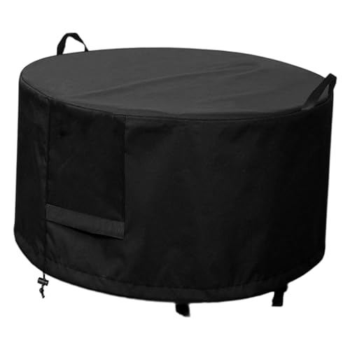 Fenteer Feuerstellen-Abdeckungsschutz, zu installierende Außenkamin-Abdeckung, praktisches Oxford-Tuch, rund, für den Außenbereich, Garten, Terrasse, 75cmx75cmx30cm Fenteer Feuerstellen-Abdeckungsschutz, zu installierende Außenkamin-Abdeckung, praktisches Oxford-Tuch, rund, für den Außenbereich, Garten, Terrasse, 75cmx75cmx30cm von Fenteer