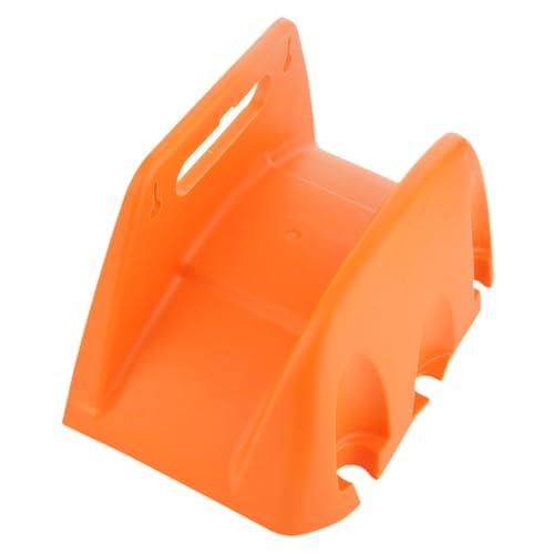 Fenteer Gartenschlauchhalter-Organizer, Wasserrohrrollenhalterung, Wasserschlauchhalter, Wandhalterung für Zaun, Badezimmer, Hof, Garage im Freien, Orange Fenteer Gartenschlauchhalter-Organizer, Wasserrohrrollenhalterung, Wasserschlauchhalter, Wandhalterung für Zaun, Badezimmer, Hof, Garage im Freien, Orange von Fenteer
