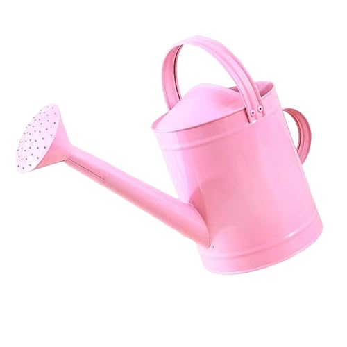 Fenteer Gießkanne, Gartenwerkzeug, leicht zu gießen, tragbarer, wiederverwendbarer Gießtopf, 4 l, rostbeständig, für den Haushalt, Innen- und Außenblumen, Rosa Fenteer Gießkanne, Gartenwerkzeug, leicht zu gießen, tragbarer, wiederverwendbarer Gießtopf, 4 l, rostbeständig, für den Haushalt, Innen- und Außenblumen, Rosa von Fenteer