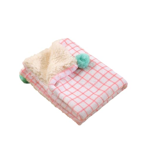 Fenteer Haustierdecke, Hundebettmatte, waschbar, vielseitig einsetzbar, tragbares Haustier-Schlafkissen, Zwingerunterlage für Hauskatzen und kleine Hunde, Rosa, M Fenteer Haustierdecke, Hundebettmatte, waschbar, vielseitig einsetzbar, tragbares Haustier-Schlafkissen, Zwingerunterlage für Hauskatzen und kleine Hunde, Rosa, M von Fenteer
