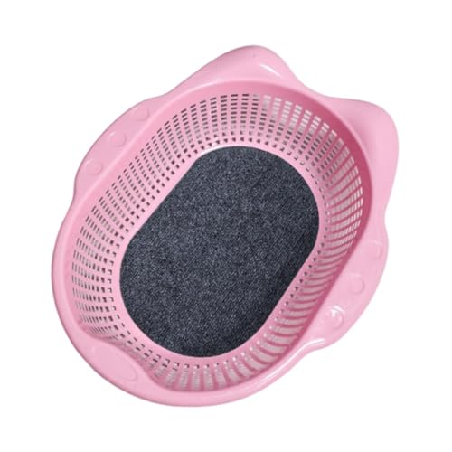Fenteer Katzenbett, Katzenliege, Korb, Ruhekomfort, moderner, stilvoller Möbelschutz mit Kissen, Haustier-Schlafbett, Welpen, Hauskatzen, Rosa Fenteer Katzenbett, Katzenliege, Korb, Ruhekomfort, moderner, stilvoller Möbelschutz mit Kissen, Haustier-Schlafbett, Welpen, Hauskatzen, Rosa von Fenteer