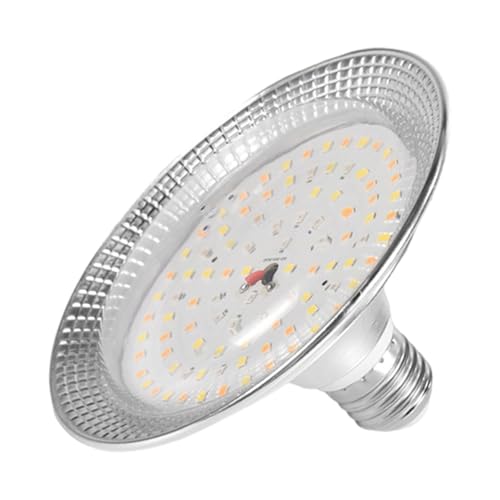 Fenteer Pflanzenwachstumslampe, 18 W, E27-Sockel, 13 x 8,5 cm, für Zimmerpflanzen, zu installierendes Zubehör, vielseitig, mit 440 μmol/m²/s, 4000k Spektrum Fenteer Pflanzenwachstumslampe, 18 W, E27-Sockel, 13 x 8,5 cm, für Zimmerpflanzen, zu installierendes Zubehör, vielseitig, mit 440 μmol/m²/s, 4000k Spektrum von Fenteer