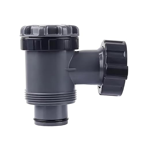 Fenteer Plungerventil für Schwimmbäder für oberirdische Pools, Außenarmaturen, robuste Komponente, leichtes Gewicht, einfach zu installierender Ersatz, Ohne Filter von Fenteer