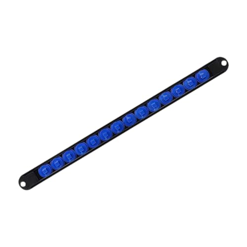 Fenteer Steckdosen-Organizer, Steckdosenhalter, für Werkzeugkästen, Premium-, abnehmbare Endkappen, tragbares Lagerregal, Style C von Fenteer