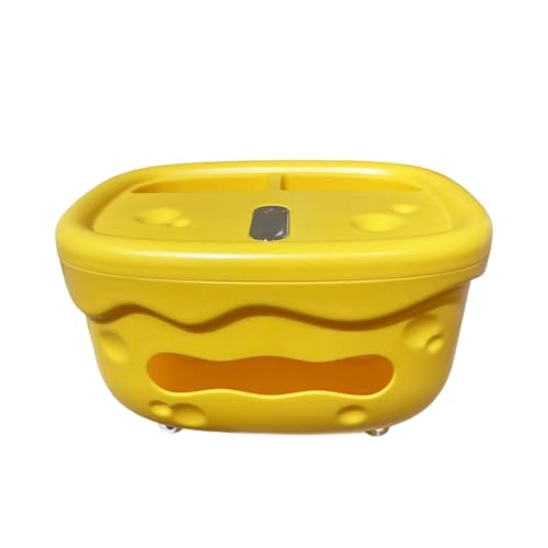 Fenteer Tissue Box Organizer mit Fernbedienung Organizer Vanity Nachttisch Desktop Tissue Boxes Halter, Gelb Fenteer Tissue Box Organizer mit Fernbedienung Organizer Vanity Nachttisch Desktop Tissue Boxes Halter, Gelb von Fenteer