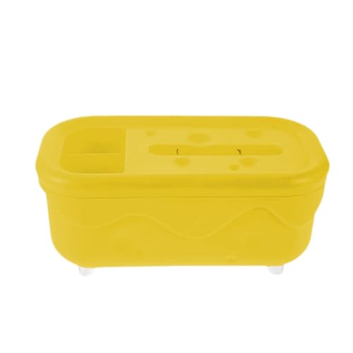 Fenteer Tissue Box Organizer mit Fernbedienung Organizer Vanity Nachttisch Desktop Tissue Boxes Halter, Rechteck Gelb Fenteer Tissue Box Organizer mit Fernbedienung Organizer Vanity Nachttisch Desktop Tissue Boxes Halter, Rechteck Gelb von Fenteer
