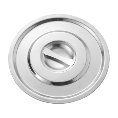 Fenteer Topfdeckel -Topfabdeckung mit professionellem Haushalt Ersatzgebiet Kochgeschirr Deckel Ölschüssel Deckel für Pfanne, 25cm von Fenteer