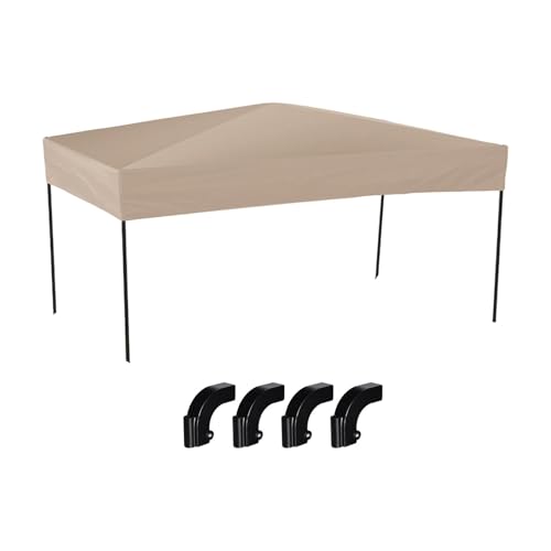 Fenteer Wagon Canopy Cover Trolley Cart Canopy Zubehör Leichtgewicht Multifunktional für 1,5 cm Vierkantrohre Camping Cart Markise, Borwn Fenteer Wagon Canopy Cover Trolley Cart Canopy Zubehör Leichtgewicht Multifunktional für 1,5 cm Vierkantrohre Camping Cart Markise, Borwn von Fenteer