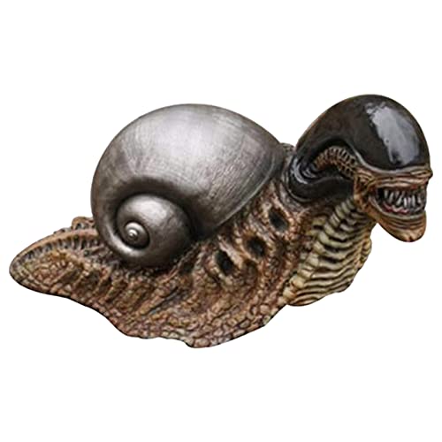 Fenteer Realistische Alien Statue Garten Figur Outdoor Ornamente Statuen Villa Hinterhof Rasen Brunnen Decor Thema Foto Prop Auto wohnkultur von Fenteer