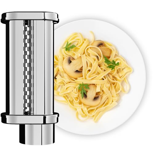 Fentic Nudelmaschine für Fettuccine – Nudelmaschine Elektrische Geeignet für Fentic SM-1504P und SM-1504BM – Edelstahl Nudelschneider – Pasta Maker von Fentic