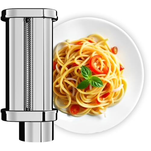 Fentic Nudelmaschine für Spaghetti – Nudelmaschine Elektrische Geeignet für Fentic SM-1504P und SM-1504BM – Edelstahl Nudelschneider – Pasta Maker von Fentic