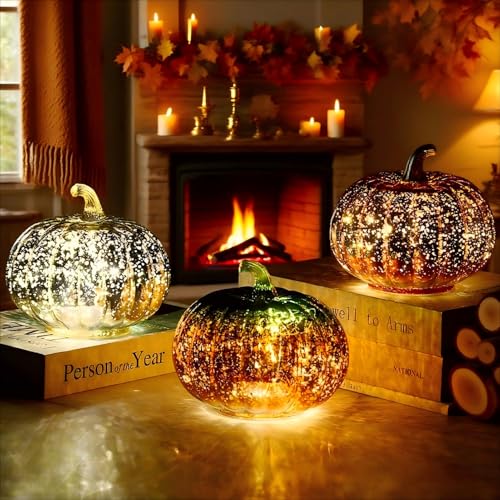 Ferakum 3 Stück Herbst Deko Kürbis Laterne Mit LED Licht, Herbstdeko Kürbis Laternen, Herbst Deko Kürbis Beleuchtung Für Herbstdeko Erntedankfest Halloween Tischdeko Party, Schlafzimmer Deko Ferakum 3 Stück Herbst Deko Kürbis Laterne Mit LED Licht, Herbstdeko Kürbis Laternen, Herbst Deko Kürbis Beleuchtung Für Herbstdeko Erntedankfest Halloween Tischdeko Party, Schlafzimmer Deko von Ferakum