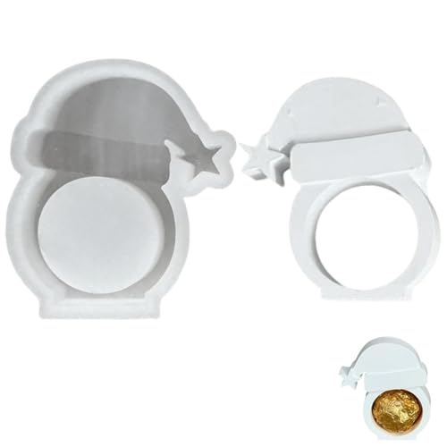 Silikonformen Gießformen Weihnachten, Weihnachtsmann Silikonform Geldgeschenk Elch Silikonform Weihnachten Gießformen Silikon Gießform Weihnachten Giessformen Silikon Pralinenschachtel (A) von Ferakum