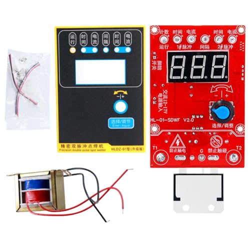 Feriany 100A Spot Schweißer -Steuerplatine Single Dual Impuls Controller Einstellbarer Zeitstrom für Spot Schweißer Feriany 100A Spot Schweißer -Steuerplatine Single Dual Impuls Controller Einstellbarer Zeitstrom für Spot Schweißer von Feriany