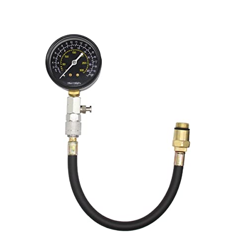 Feriany Motorkompressionstester Test Gauge Gage Check Test Tool Kit Passend für 14Mm 18Mm Auto Diagnostic Service Tools von Feriany