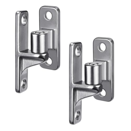 Feriany Torscharniere Aus Edelstahl, 2er-Set Torscharniere Zur Wandmontage für Hoftore, mit Nicht Schweißbaren Maschendrahtzaunteilen 5/8 Feriany Torscharniere Aus Edelstahl, 2er-Set Torscharniere Zur Wandmontage für Hoftore, mit Nicht Schweißbaren Maschendrahtzaunteilen 5/8 von Feriany