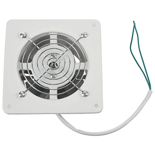 Ferleiss 10,2 cm 20 W 220 V Hochgeschwindigkeits-Abluftventilator Toilette Küche Hängende Wand Fenster Glas Kleine Ventilator Abluftventilator von Ferleiss