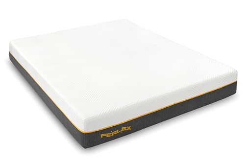 Ferlex - Memory Foam Matratze 80x190 | Höhe 24 cm | Mehrschichtig | Hohe Festigkeit | Waschbarer Bezug von Ferlex