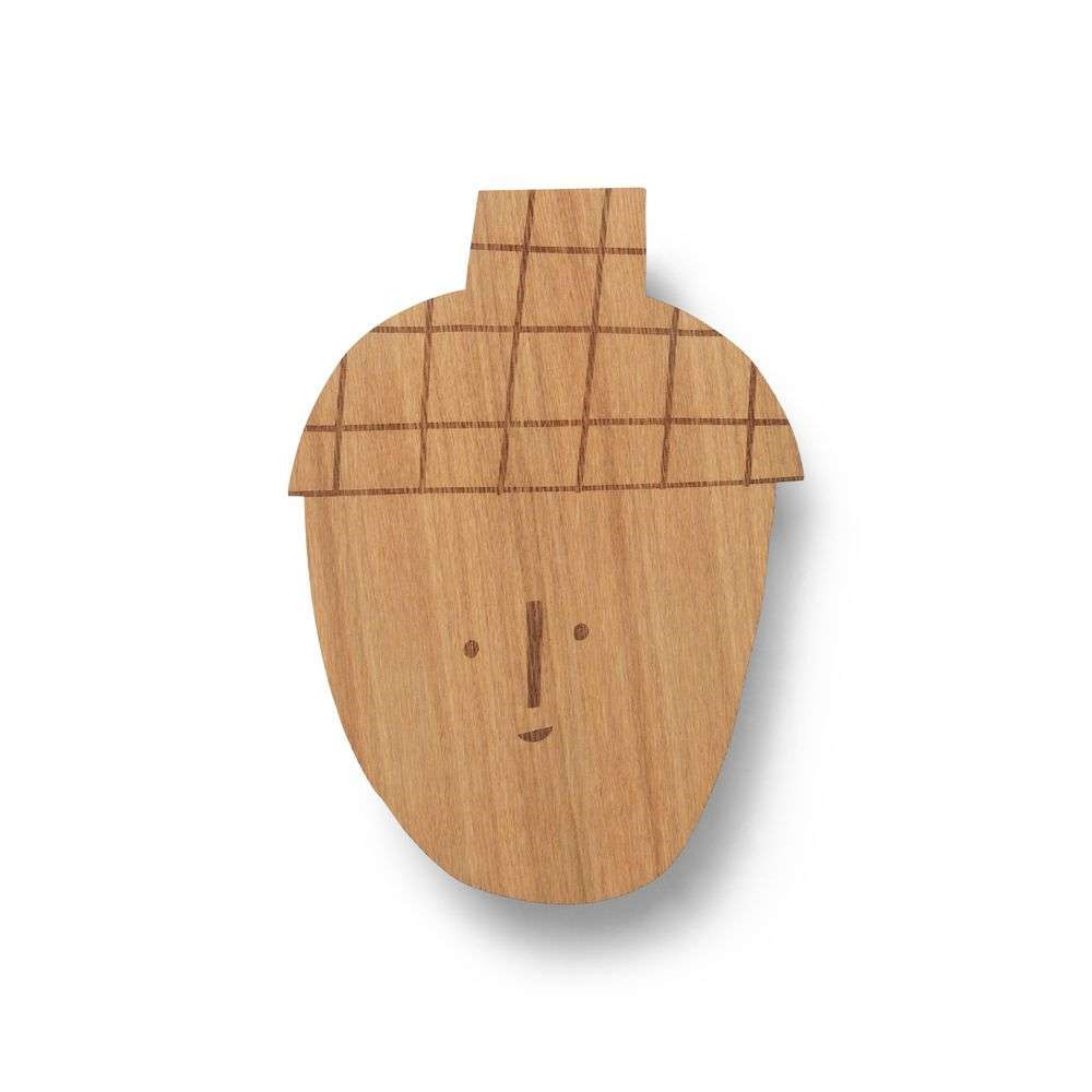 ferm LIVING - Acorn Wandleuchte Oiled Oak von ferm LIVING