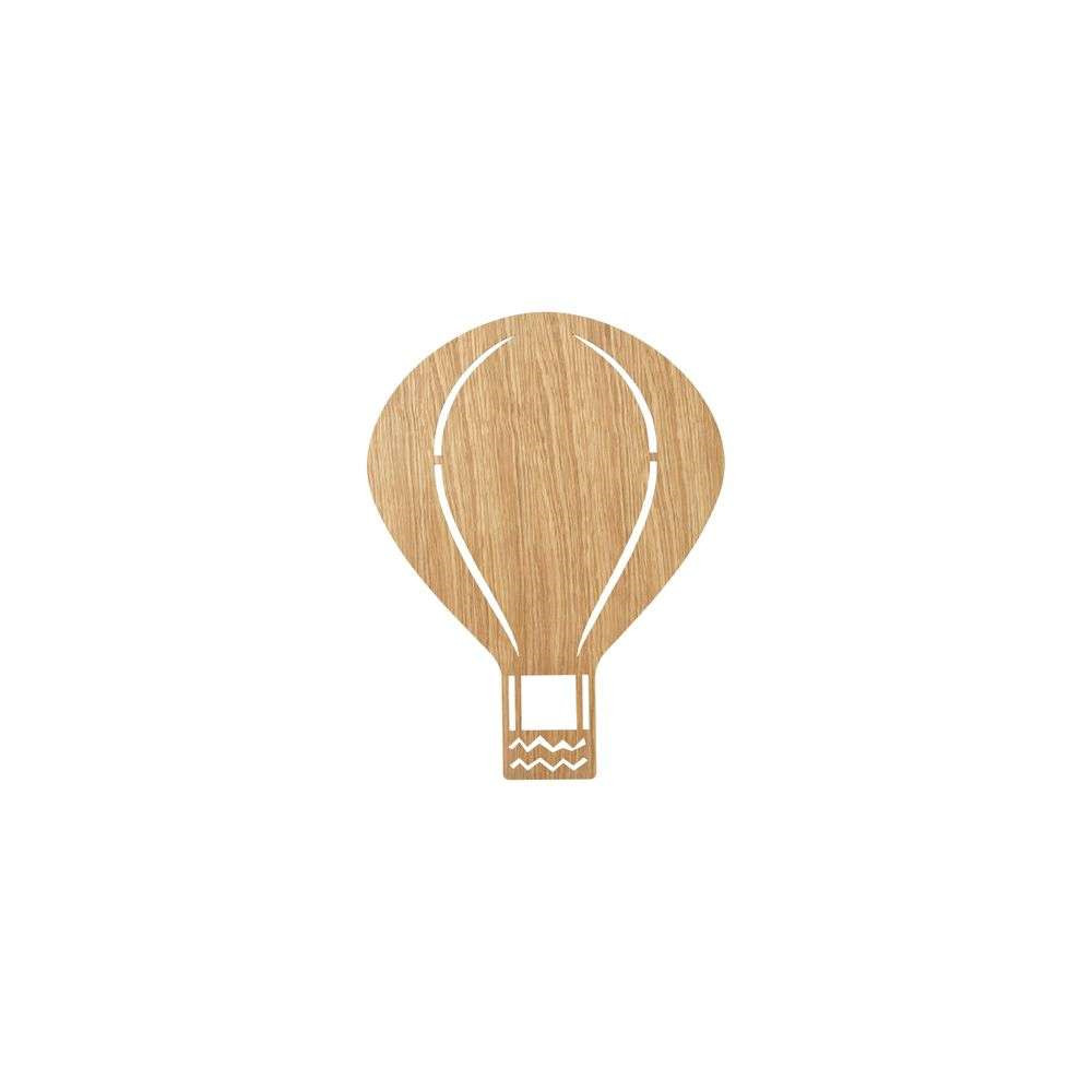 ferm LIVING - Air Balloon Wandleuchte Oiled Oak von ferm LIVING