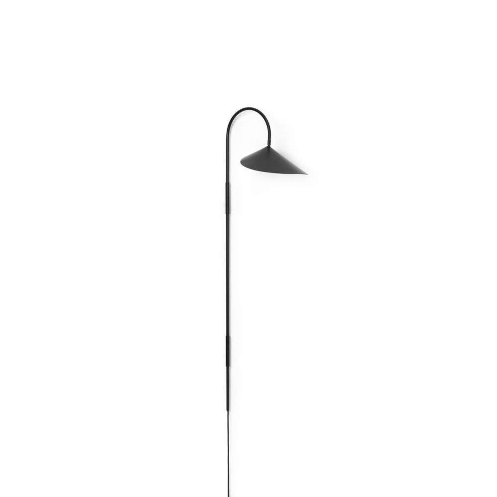 ferm LIVING - Arum Swivel Wandleuchte Tall Black von ferm LIVING