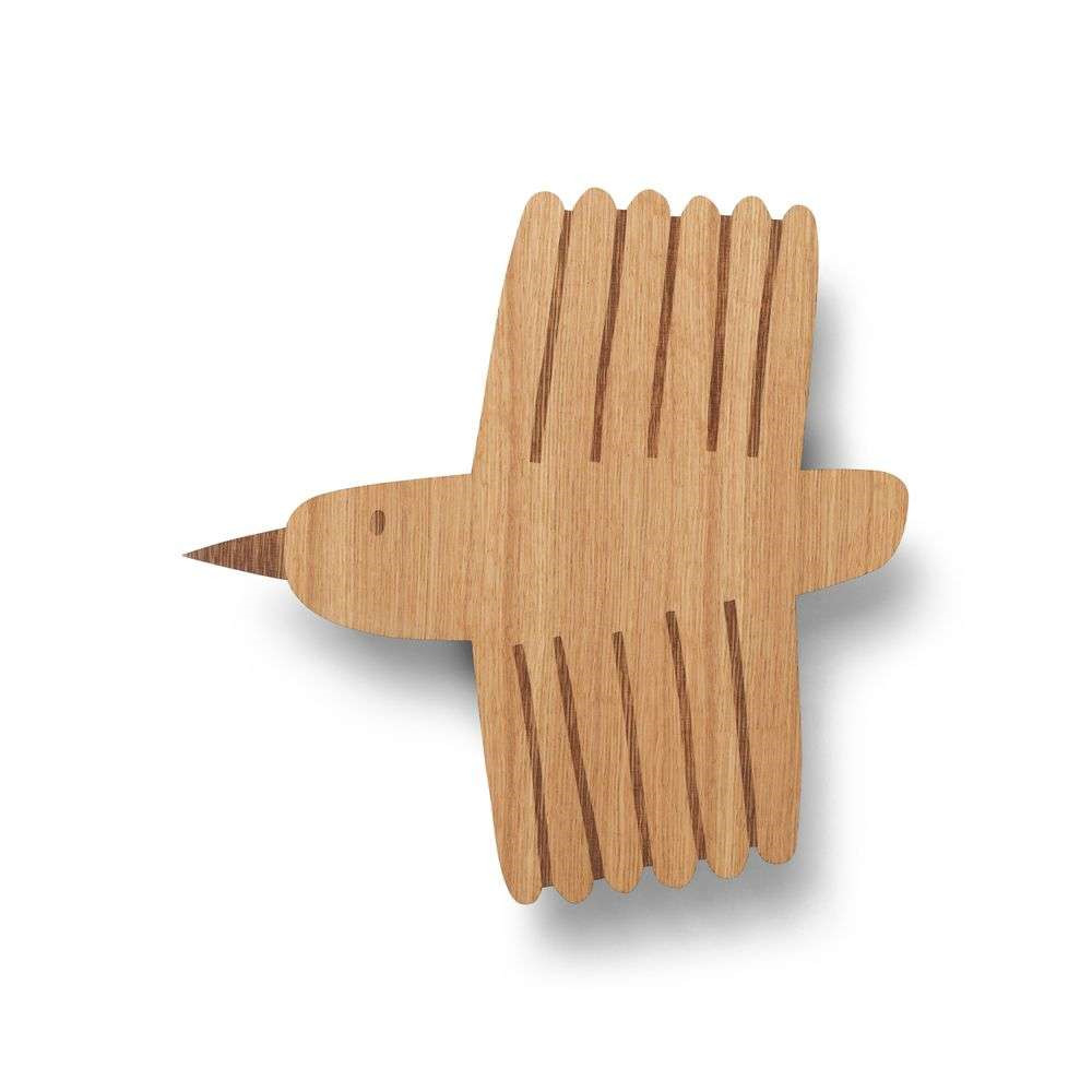 ferm LIVING - Bird Wandleuchte Oiled Oak von ferm LIVING