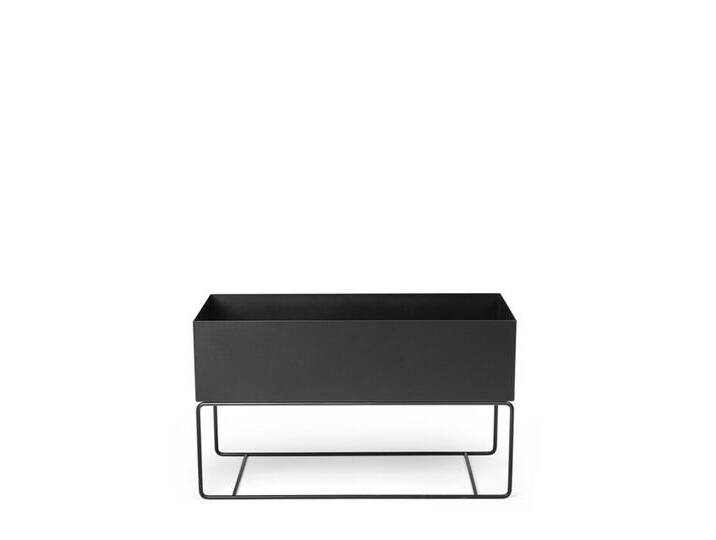 Blumenkasten Plant Box schwarz, Designer ferm LIVING, 45x77x34 cm von Ferm-Living