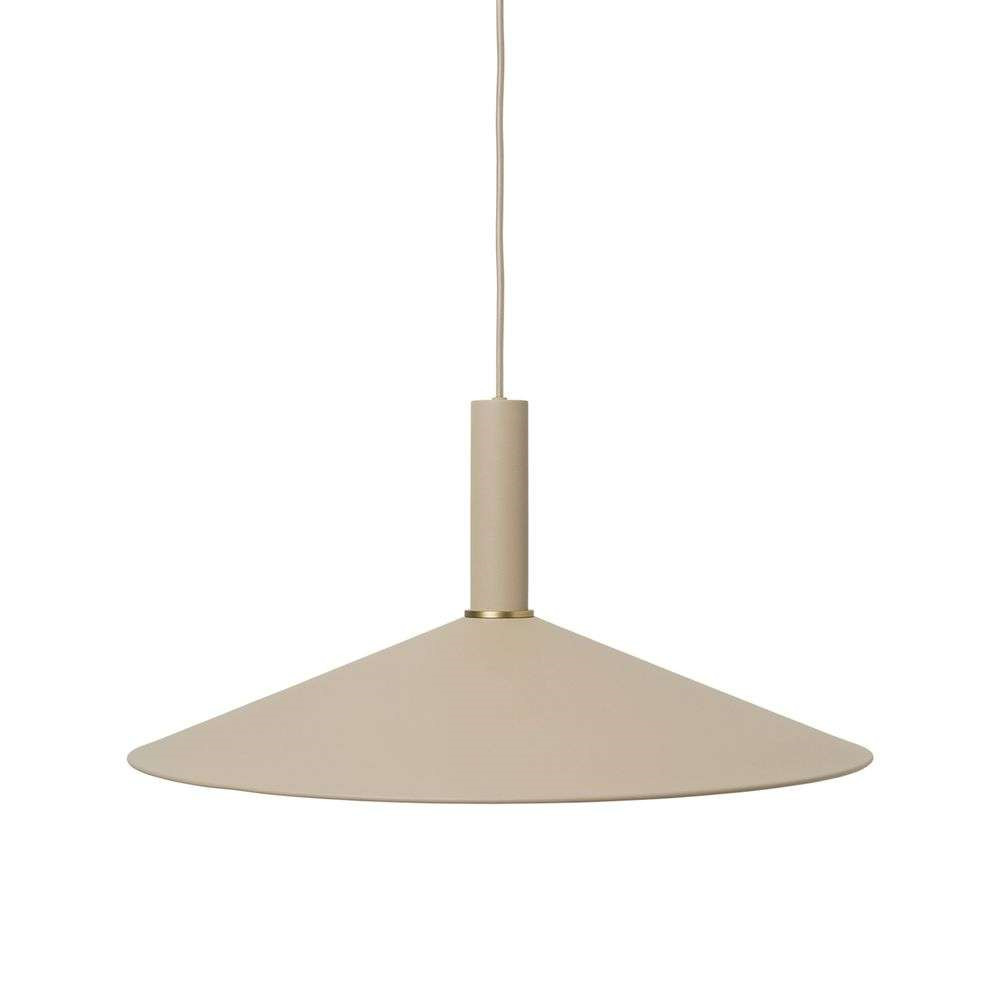 ferm LIVING - Collect Pendelleuchte Angle Low Cashmere von ferm LIVING