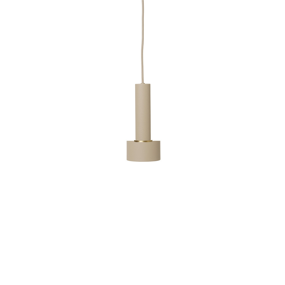 ferm LIVING - Collect Pendelleuchte Disc High Cashmere von ferm LIVING