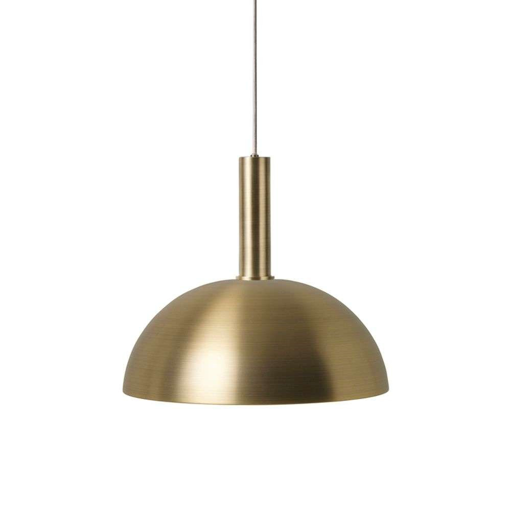 ferm LIVING - Collect Pendelleuchte Dome High Brass von ferm LIVING