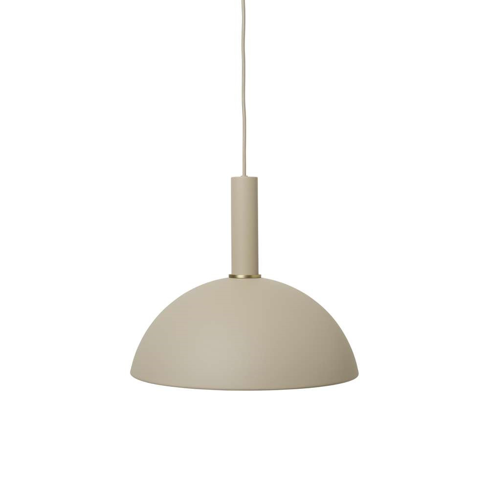 ferm LIVING - Collect Pendelleuchte Dome High Cashmere von ferm LIVING