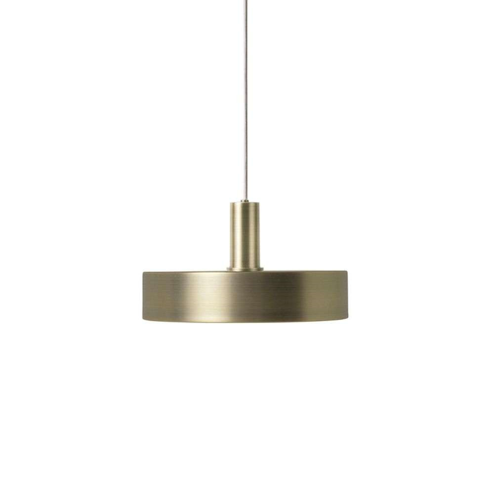 ferm LIVING - Collect Pendelleuchte Record Low Brass von ferm LIVING