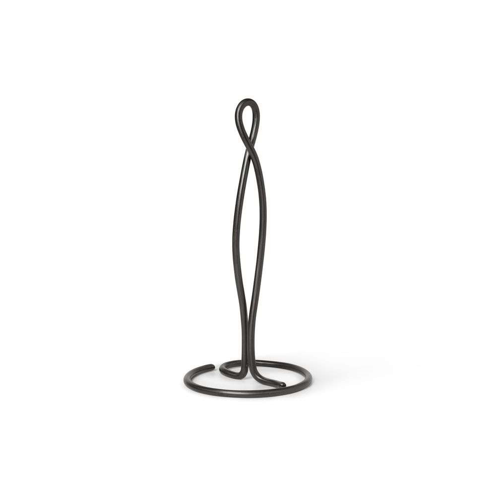 ferm LIVING - Curvature Paper Towel Holder Black Brass von ferm LIVING